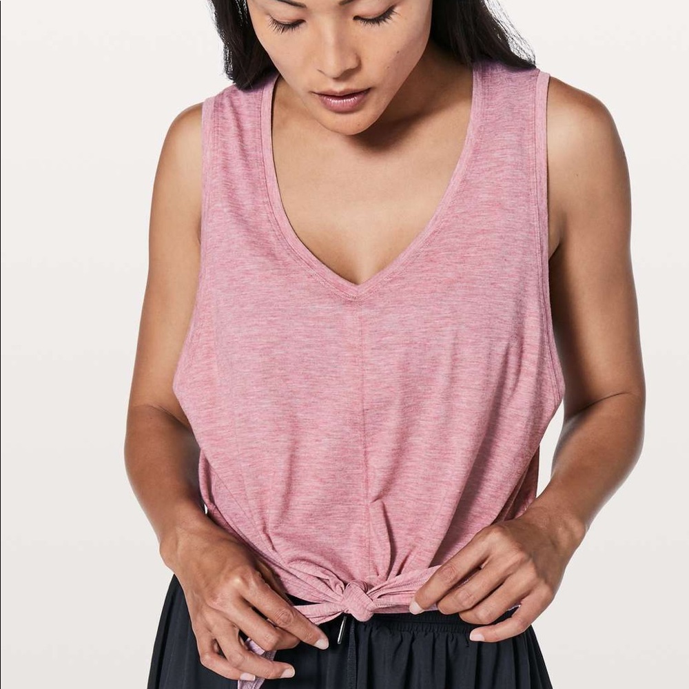 Lululemon tie front tank